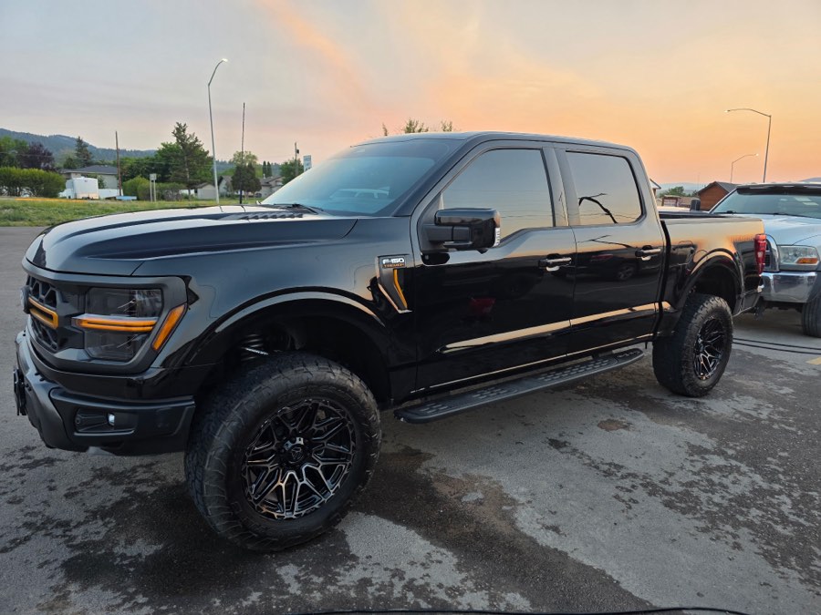 Black Ford F-150 after an exterior detail